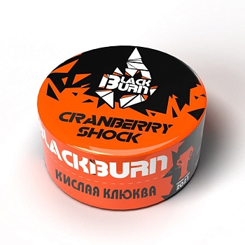 Табак Burn Black, 25гр "Cranberry Shock / Кислая Клюква"
